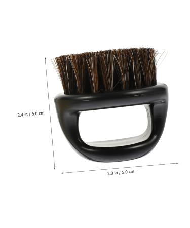 Fomiyes Men's Beard Brush Set - 4 Travel Brushes Barber Shaving Brushes Smooth Wild Boar Hair Durable ABS Perfect for Grooming & Pocket 6x5x5cm - Buy Online on GoSupps.com