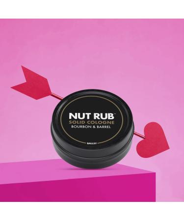 Ballsy Body & Ball Rub Cologne for Everywhere with Beeswax Coconut and Sunflower Seed Oil Bourbon & Barrel .85 oz - Buy Online on GoSupps.com