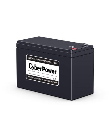 CyberPower RB1290 UPS Replacement Battery Cartridge, Maintenance-Free, User Installable, 12V/9Ah Battery Cartridge/9Ah