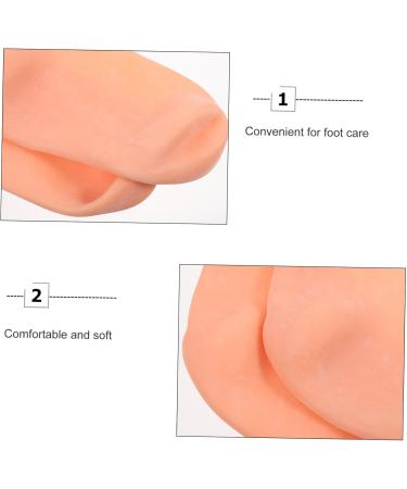 FOYTOKI 1 Pair Moisturizing Foot Cover Moisturizing Socks for Dry Foot Spa Moisturizing Socks Dry Foot Moisturizing Socks Moisturizing Socks for Cracked Heel Lotion Moisturizing Long Socks - Buy Online on GoSupps.com