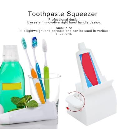 Toothpaste Squeezer Professional Compact Efficient Toothpaste Tube Squeezer for Home Bathroom(White) - Buy Online on GoSupps.com