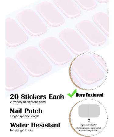 EBANKU Waterproof Gel Nail Strips - Long Lasting Real Nail Polish Wraps with DIY Kit - Buy Online on GoSupps.com