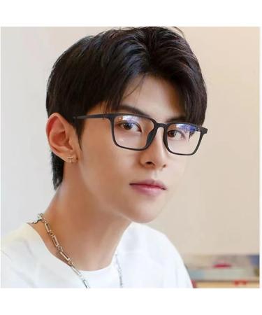 Shop Iynwbjts TR9912 Men's Anti Blue Light Reading Glasses - Retro Square Frame High Definition Medium-Aged & Older Sand Black - International Shipping Available - Buy Online on GoSupps.com