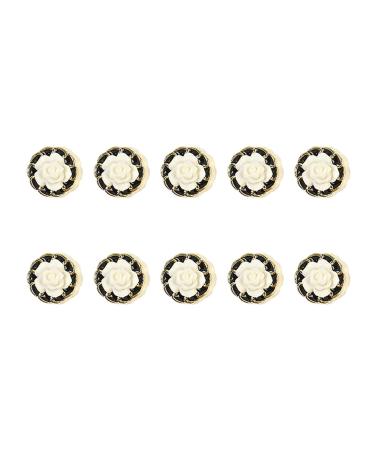 FEIlei 10x Luxury Zircon Nail Charms Nail Rhinestones Gems Luxury Nail Art Rhinestones