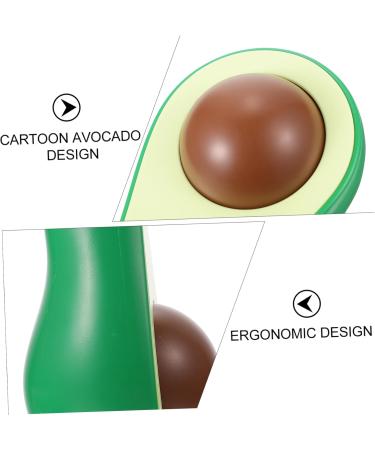 Plafope Avocado-Shaped Massage Ball | Body Roller & Handheld Massager for Ultimate Relaxation - International Shipping Available - Buy Online on GoSupps.com