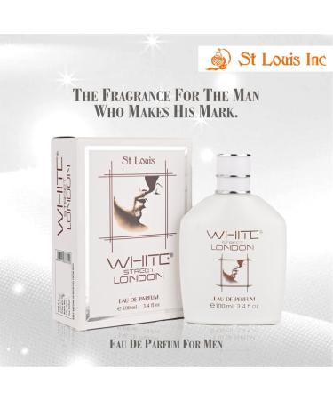 St Lo.uis Wh.ite St.reet London Eau De Parfum | For Men | 100ml | Long-Lasting Fragrance | All-Season Perfume - Buy Online on GoSupps.com