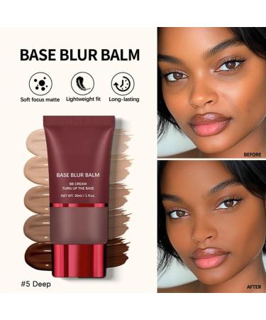  SONGVISON Blur Base Balm: a lightweight matte BB cream with buildable full coverage for instant brightening and seamless coverage. Hypoallergenic and oil-free. Long-lasting. - Buy Online on GoSupps.com