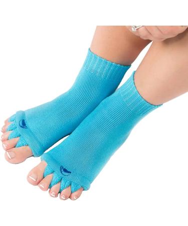 Happy Feet Original Foot Alignment Socks Blue (Women's 7-9/Men's 5-8) - Medium Size - Buy Online on GoSupps.com