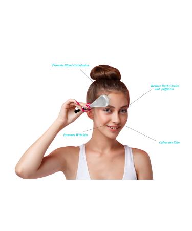 Cryo Sticks Ice Globes for Face - Unbreakable Stainless Steel Facial Massager for Dark Circles Puffiness & Wrinkles - Best Gift for Women - Buy Online on GoSupps.com