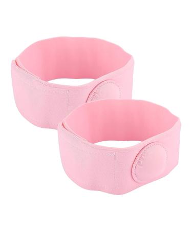 Folanda Infant Hernia Belt 2pcs - Adjustable Baby Belly Button Band for Umbilical Hernia Support (Pink) - Buy Online on GoSupps.com