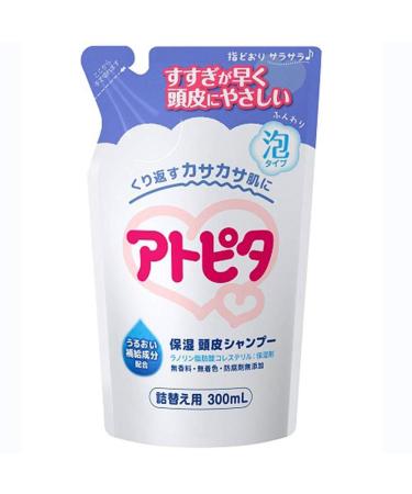 Atopita Baby Moisturizing Bubble Whole Scalp Hair Shampoo - 300ml - Refill (Green Tea Set)