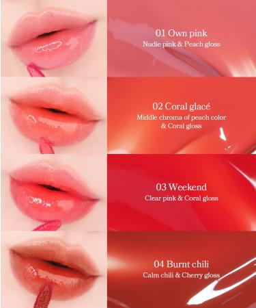 Mude Glac Lip Tint 06 Mauve - Long-Lasting Liquid Stain | Buildable Glossy Finish for Juicy Lips | K-Beauty & K-Cosmetics | International Shipping - Buy Online on GoSupps.com