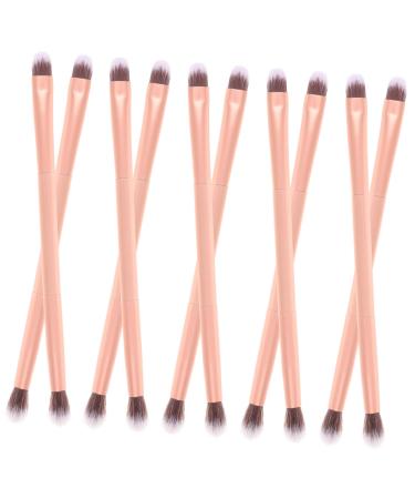 Baluue 24pcs Makeup Brush Eye Shadow Brush Mineral Blush Eyelash Tools Makeup Tools Eyeshadow Golden Metal