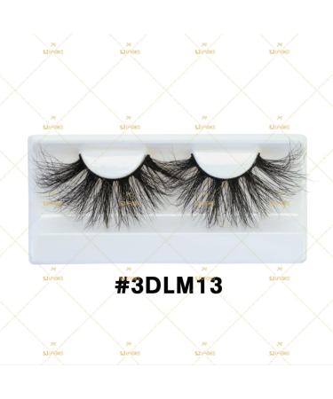 Buy SJ LASHES 25mm Dramatic 3D Mink Lashes in Black | Luxurious & Long-lasting 3DLM13 - International Shipping Available - Buy Online on GoSupps.com