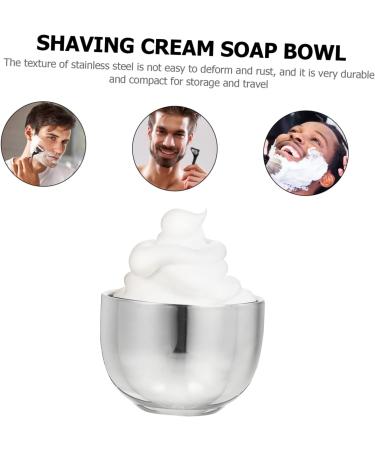 16 DISCH Shial Sour Sauce Shaving Foam Shells - Rustproof Stainless Steel 8 Pcs Ceramic Man Foaming Shells 7.4x7.4cm - International Shipping Available - Buy Online on GoSupps.com