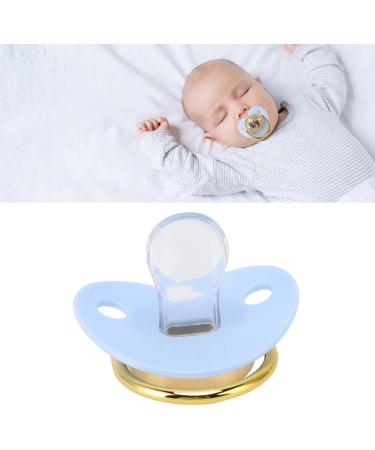 Premium Baby Pacifier for 6-18 Months | Soft Touch Silicone Antistatic Newborn-friendly - Blue - Buy Online on GoSupps.com
