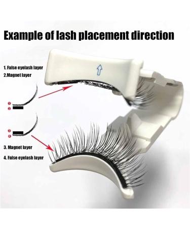 Krafty Magnetic Eyelashes | Reusable Natural Look Lashes with Applicator | Easy to Wear & Remove | Fuller 3pcs Set - Buy Online on GoSupps.com