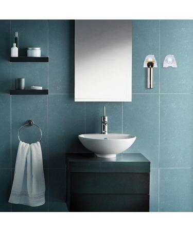 Alipis 4-Piece Men's Bathroom Razor Holder Set | Suction Cup Hooks for Shower | Resin Organizer - Buy Online on GoSupps.com