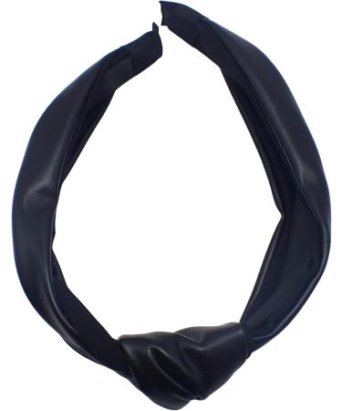 Topkids Accessories Leather-style Knot Alice Bands Adult Women Hair Accessories for Women Hair Bands for Women Thick Headband Womens Headbands Head Bands Adult Women Wide Headbands (Black) - Buy Online on GoSupps.com
