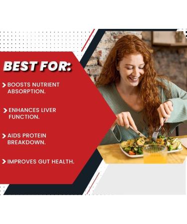 Ox Bile 550mg Digestive Aid - Enhanced Nutrient Absorption Liver Function Support Gut Health with Inulin Probiotics Broelain for Digestive Wellness Capsule - Buy Online on GoSupps.com