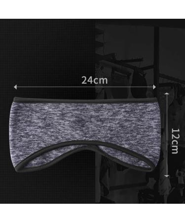 Beaupretty Ear Warmer Headband Winter Ear Muffs Headband Headwraps with Ponytail Hole for Sport Running Hiking - Buy Online on GoSupps.com