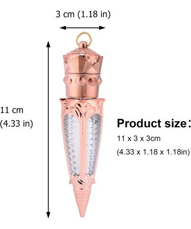 Minkissy 10-Pack Clear Lip Gloss & Deodorant Tubes - Empty Quadratic Lip Gloss Bottles for DIY Lipstick and Stickers - Buy Online on GoSupps.com