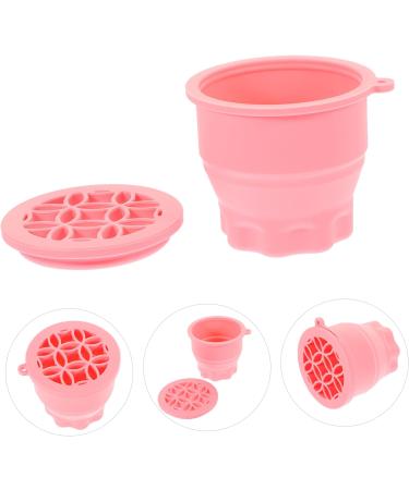 Didiseaon tool brush Make Brush Cleaners Silicone Makeup Brush Cleaner detergent washer Silica gel set Makeup Brush Cleaner Kit Multifunction silicone brush Makeup Tools 9.20X9.20X8.60CM Pink - Buy Online on GoSupps.com