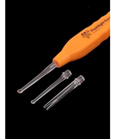 3-in-1 Orange Plastic Anti-Handle Flashlight Household Earpick - Qtqgoitem (Model e124cb4ae7e0d8e) - Buy Online on GoSupps.com