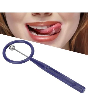 Oral Muscle Training Device - Ergonomic Tongue Tip Trainer for Children with Dysarthria | Portable Blue PP Alloy - Buy Online on GoSupps.com