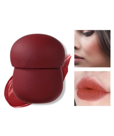 U-Shinein Matte Lipstick  Smooth Velvet Lip Mud  Lightweight & High Pigmented Liquid Lipstick  Waterproof Long-Lasting Lip Makeup for Lips and Cheeks Mud  Non-Sticky Lipstick Gift for Women Girls 557