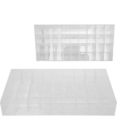 OKAT Acrylic Lipstick Organizer 36 Storage Slots Safe and Durable Transparent Acrylic Lipstick Holder for Women's Cosmetic Makeup - Buy Online on GoSupps.com