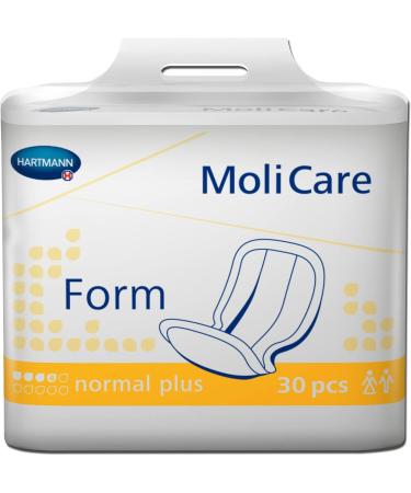 Molicare Form 4 Drops - Easy Incontinence Protection for Men & Women | High Security & Discretion - 128 Pieces | Compatible with Molicare Premium Fixing Pants - Buy Online on GoSupps.com
