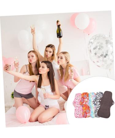 Solustrie 12 PTH Washable Menstrual Pads - Reusable & Super Absorbent Comfort | 3-Pack Waterproof 19x15cm - Available in Multiple Colors - Buy Online on GoSupps.com