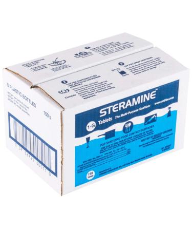 Edwards-Councilor S150E48 Steramine Sanitizer Tablets (Sanitabs) 150 Count Bottle - Pack of 6 - Buy Online on GoSupps.com