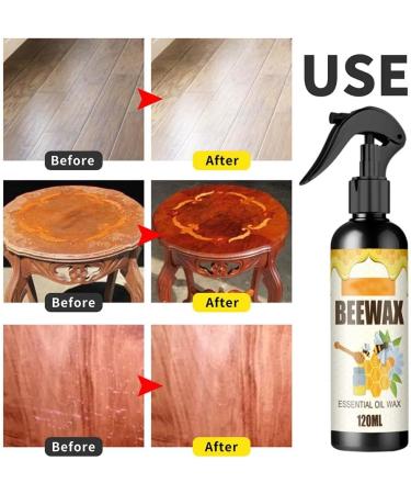 Natural Micro-Molecularized Beeswax Spray Molecularized Beeswax Spray Beeswax Furniture Polish Bees Wax Furniture Polish and Cleaner Beeswax Furniture Polish Wax Wood Floor (2Pcs) - Buy Online on GoSupps.com