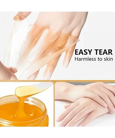 Exfoliating Hand and Foot Mask Exfoliating Mask for Dry and Cracked Skin Moisturizing and Anti-Callus Wax Mask Nourishing Moisturizing Film for Hands - Buy Online on GoSupps.com