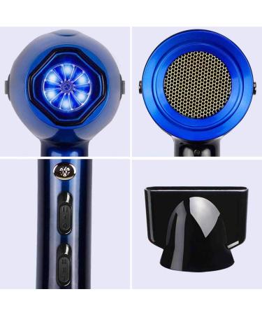 1800W Professional Hair Dryer Salon Hair Dryer Negative Ionic Blow Dryer 2 Speed 3 Heat Setting Cool Shot Button AC Motor Overheating Protection Lightweight Fast Dry with Concentrator Small - Buy Online on GoSupps.com