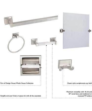 Design House 533026 Millbridge 24-Inch Towel Bar in Polished Chrome - Stylish Bathroom Accessory - Buy Online on GoSupps.com
