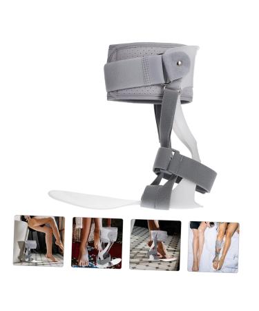 Premium Foot Immobilizer & Orthotic Tool for Drop Foot - Ankle Support Brace PVC Correction Belt - White 29x28x9cm - Buy Online on GoSupps.com