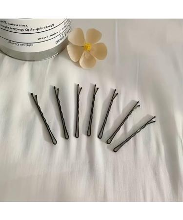 GreenMingle Bobby Pins Black 5cm Long Hair Pins for Women with Storage Box Thicker & Strong Hair Grips Ideal for All Hair Types Kirby Grips for Effortless Hair Styling - Black (200) - Buy Online on GoSupps.com