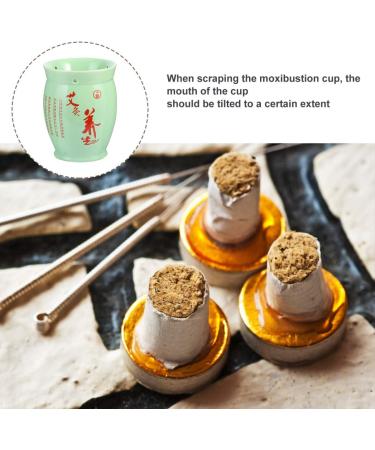 Buy Milist Moxibustion Scratch Cup - Ceramic Moxa Case & Massage Tool for International Shipping - Buy Online on GoSupps.com