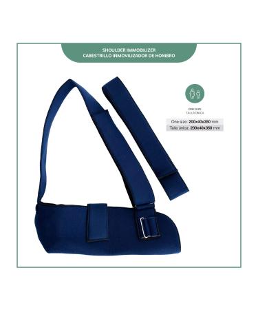 ORTONES Arm Sling for Arm & Shoulder Immobilization - One Size Blue | International Shipping Available - Buy Online on GoSupps.com