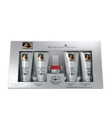 Shahnaz Husain Facial Kit Sahnaz Husain Diamond Kit Skin Care and Revival Facial Kit Includes Professional Power Tonic 15 ml Skin Care and Skin Repair 100% Original See Hologram