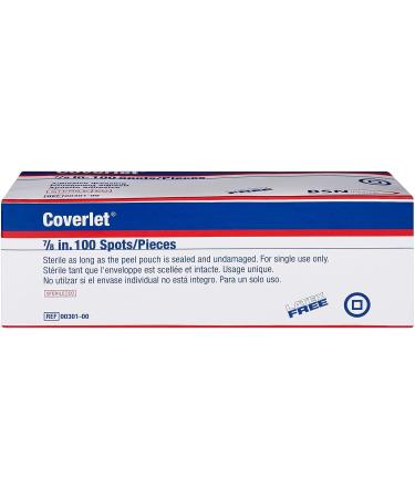 Round Spot Fabric Bandages - Box of 100 | 100 Count Pack | Coverlet Bandages - Buy Online on GoSupps.com