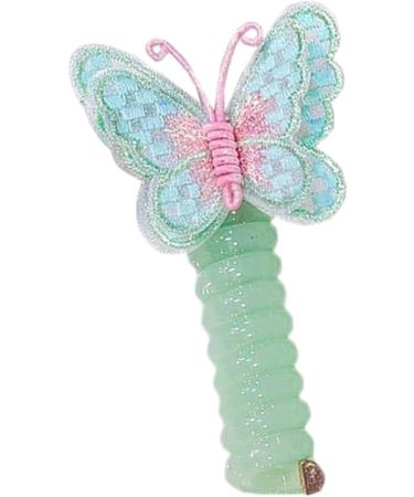 5 Telephone Wire Hair Ties tail Hair Tie Colorful Telephone Wire Hair Bands Hair Ties Phone Cord Hair Coils Phone Cord Hair Ties tail Holder Accessories Green - Buy Online on GoSupps.com