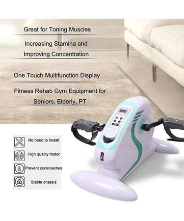 Fitness Motorized Electric Exercise Bike/Pedal Exerciser Electric Pedal Exerciser Mini Arm and Leg Pedal Exerciser Great for Seniors - Buy Online on GoSupps.com
