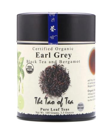 The Tao of Tea Certified Organic Black Tea and Bergamot Earl Grey 3.5 oz (100 g)
