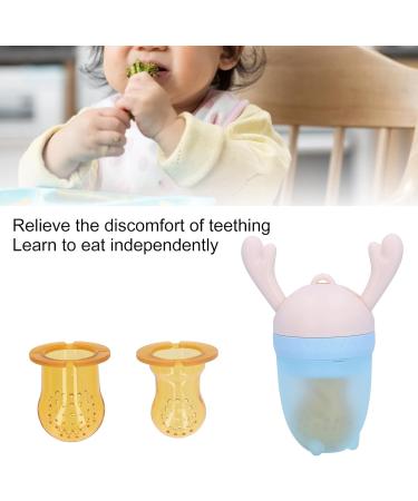 Food Pacifier for Infants | Easy Use Feeder Pacifier | 2mm Opening - Blue Color - Buy Online on GoSupps.com