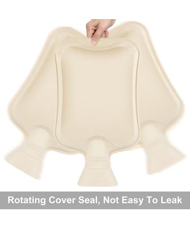 Buy Opamoo 2L Hot Water Bottle with Fluffy Cover for Pain Relief | Ideal for Adults & Children - Gray - Buy Online on GoSupps.com