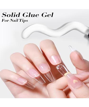 Solid Gel for Nails Soft Gel for Nails with Hard Gel - Bonding Adhesive 30ml Carving Anti-Sticky for Women and Salon at Home - Buy Online on GoSupps.com